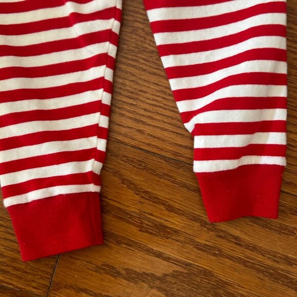 Bailey Boys Christmas Striped Santa Lounge Set PJs Matching Set Size 18 months - Picture 8 of 9